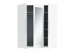 Kleerkast Helen  181cm - decor - wit