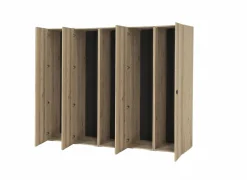 Kleerkast Holmes 250cm - MDF - eik