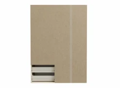 Kleerkast Mokkaro 145cm - decor - wit & sonoma eik