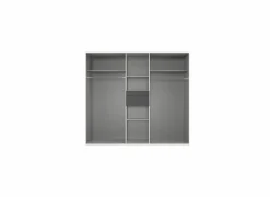 Kleerkast Moldau 225cm - decor - grafiet