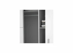 Kleerkast Narago 200cm - decor - wit