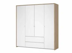 Kleerkast Next 197x58x202cm - decor - wit & jackson hickory