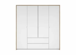 Kleerkast Next 197x58x202cm - decor - wit & jackson hickory