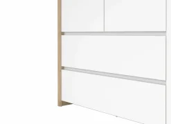 Kleerkast Next 149x58xH202cm - decor - wit & jackson hickory