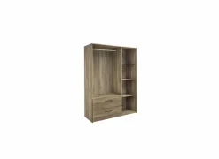 Kleerkast Orleans 145cm - decor - eik