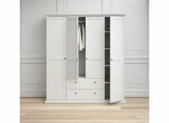 Kleerkast Paris 181cm - decor - wit
