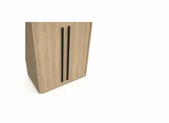 Kleerkast Tessa 102x63x210cm - melamine - zand eik