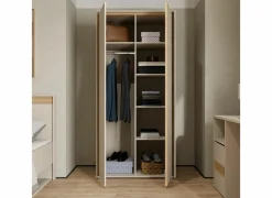 Kleerkast Wexlin 91x60x194cm - decor - sand & mauvella oak