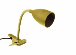 Klemlamp Sily 43x8cm - metaal/kunststof - oker