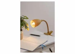 Klemlamp Sily 43x8cm - metaal/kunststof - oker