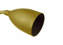 Klemlamp Sily 43x8cm - metaal/kunststof - oker