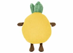 Knuffel Ananas H26cm - stof - geel