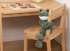 Knuffel Kikker H35cm - polyester - groen