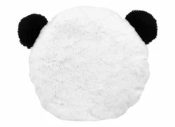 Knuffel Panda Ø27cm - stof - wit/zwart