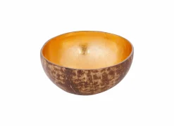 Kom Cocosbowl Ø14cm - kokos - goud
