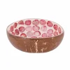 Kom Cocosbowl Ø14cm - kokos - pink pearl