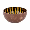 Kom Cocosbowl Ø14cm - kokos - geel