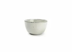 Kom Freckles Ø14cm - steen - beige & groen