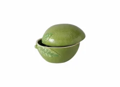 Kom Limoen 12,5x13,8cm - keramiek - groen