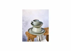 Kom Oona Ø15cm - keramiek - zand & groen