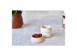 Kom Torres Ø9cm - porselein - wit - set van 3