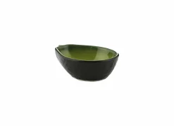 Kom World Foods Avocado 12x9,5cm - keramiek - groen & zwart