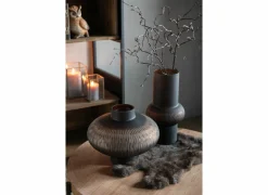 Konijnenvacht 34x45cm - donkerbruin