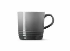 Kopje Le Creuset 20cl - keramiek - grijs & zwart