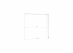 Kranslijst voor kleerkast Waikato 220cm  - decor - mauvella eik & zand