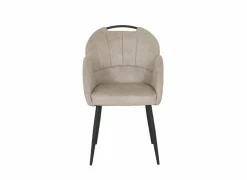 Kuipstoel ST2005 55x60x87,5cm - stof - zand