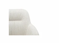 Kuipstoel Tristan 63x62,5x86,5cm - polyestervezel - beige