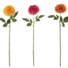 Kunstbloem Boeket Dahlia Mix H66cm