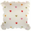 Kussen Amour 40x40cm - katoen & polyester - wit