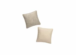 Kussen Aziza 43x43cm - grijs creme