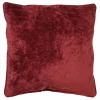 Kussen Chloe 50x50cm - stof - merlot