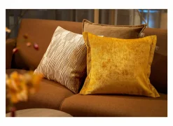 Kussen Clemence 45x45cm - stof - almond buff