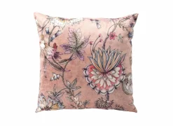 Kussen Flore 45x45cm - polyester - misty rose
