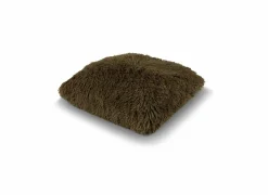 Kussen Fluffy 60x60cm - stof - military olive