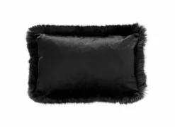 Kussen Julia 50x30cm - stof - raven