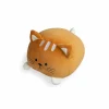 Kussen Kitty  H15cm - polyester - oranje