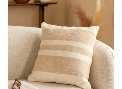 Kussen Laini 45x45cm - jute - beige