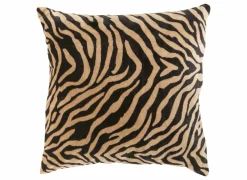 Kussen Lynra 40x40cm - polyester - bruin & zwart