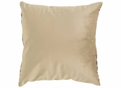 Kussen Lynra 40x40cm - polyester - bruin & zwart