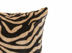 Kussen Lynra 40x40cm - polyester - bruin & zwart