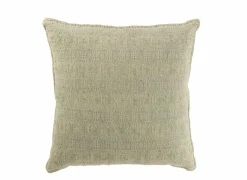 Kussen Motief 50x50cm - polyester - muntgroen