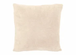 Kussen Pippa 45x45cm - flanel - ivoor