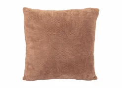 Kussen Pippa 45x45cm - flanel - mokka
