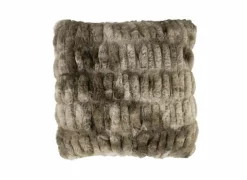 Kussen Ribbed Bear 45x45cm - stof - bruin