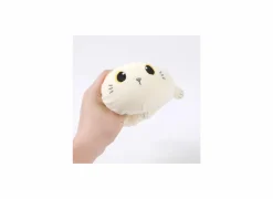 Kussen Squishy Orange Cat Ø13cm - stof - oranje