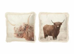 Kussen Yack 40x40cm - stof - beige